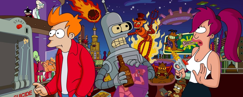 Aunque en forma de fichas, regresa Futurama