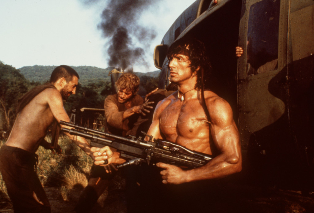 Larga vida a Stallone: ¡Rambo a la TV!