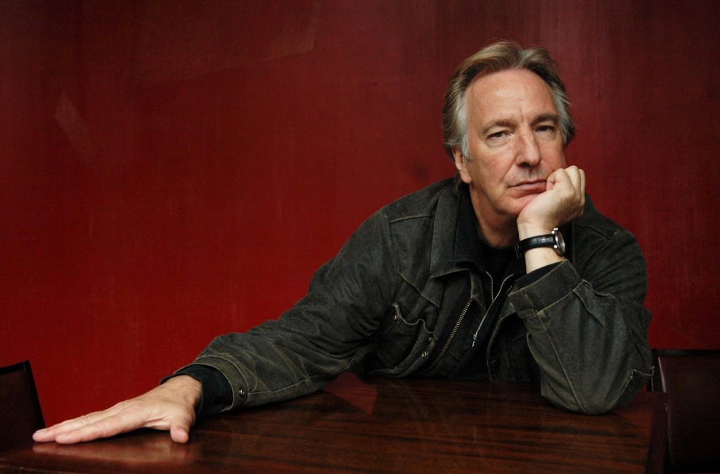 El paso por la pantalla chica de Alan Rickman