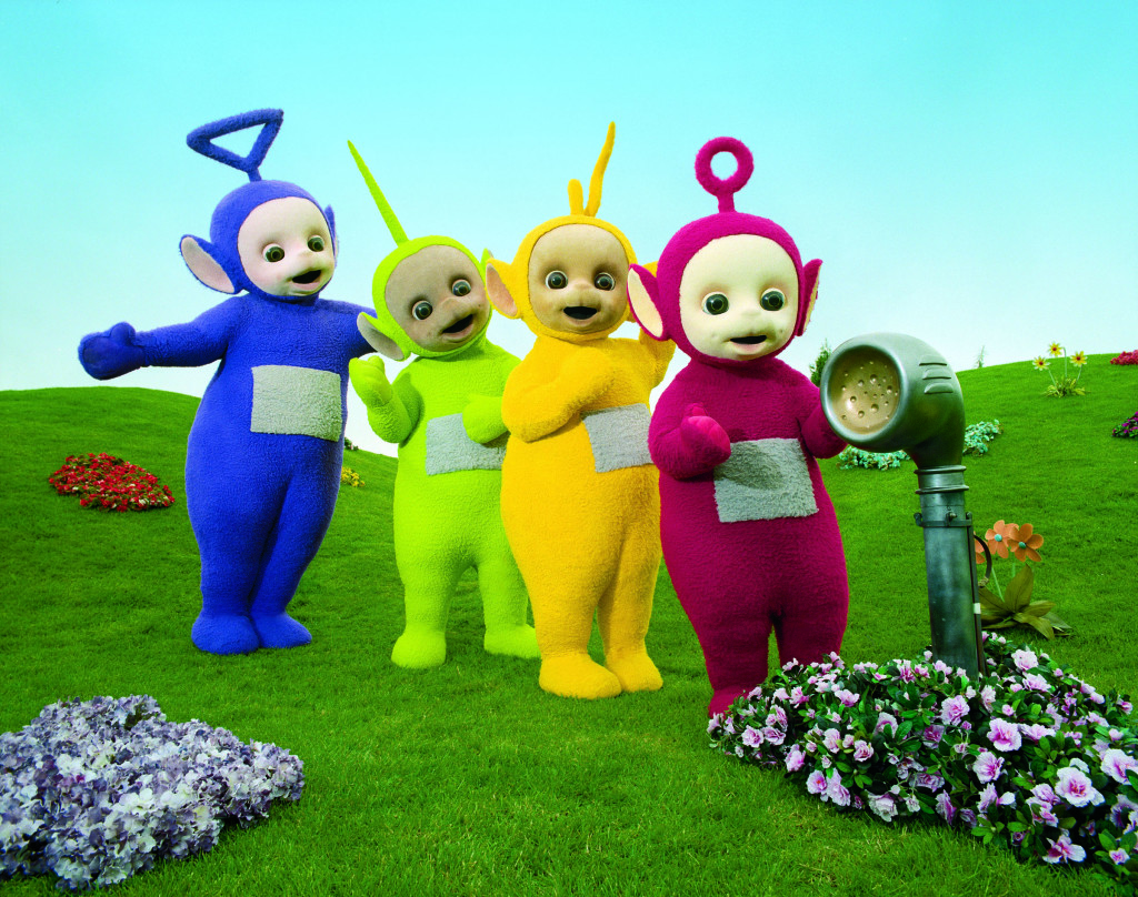 Estas son las personas dentro de los Teletubbies