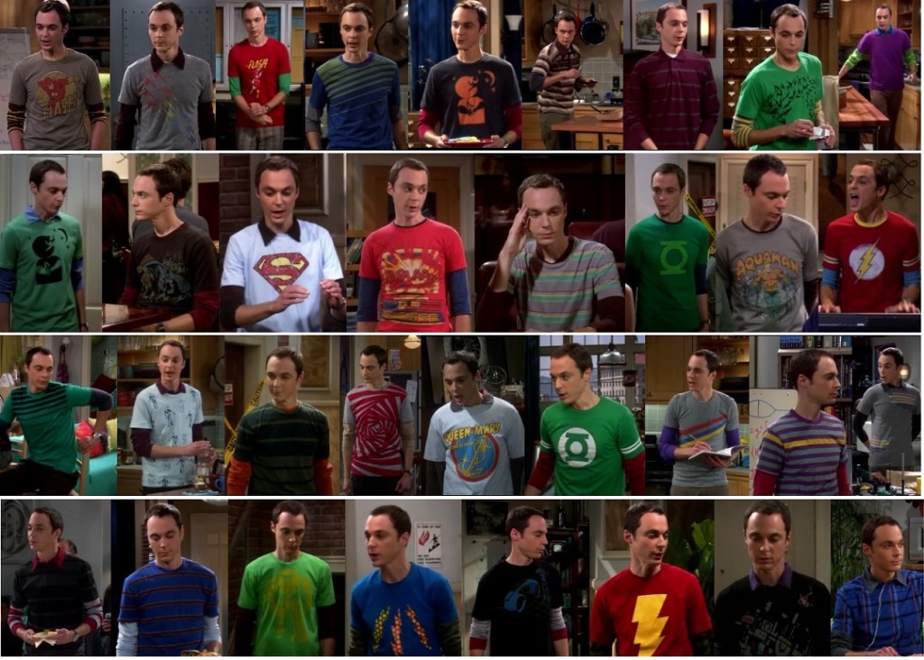 Ahora puedes comprarte todas las camisetas que usó Sheldon en la serie