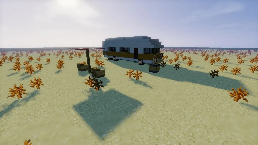 13 series dentro de Minecraft