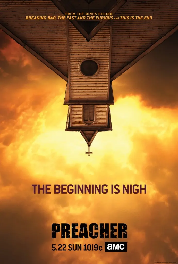 El poster de Preacher cobra vida en un nuevo adelanto