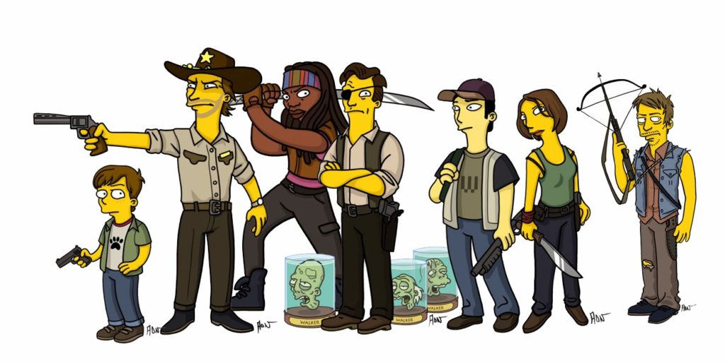 The Walking Simpsons