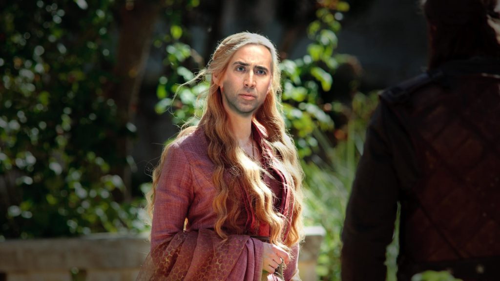 Nicolas Cage se apodera de todo Westeros