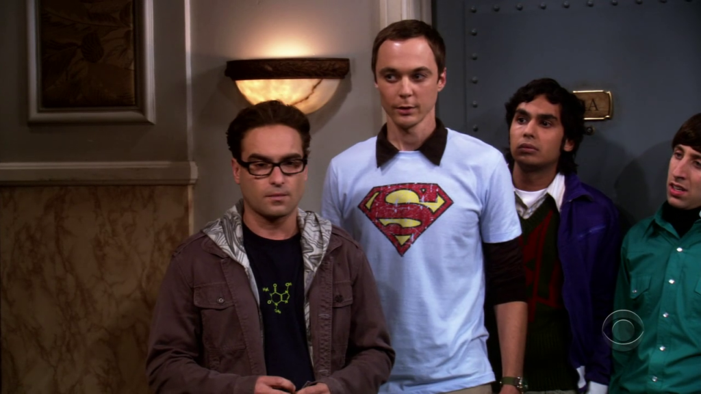 Las 5 playeras de Sheldon en honor a Superman