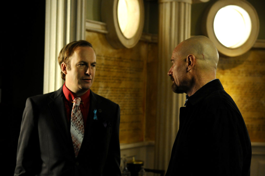 Bob Odenkirk se entusiasma con la idea de cruzar Breaking Bad y Better Call Saul