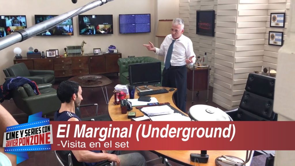 Visitando el set de El Marginal