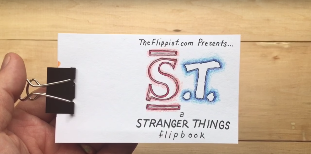 El genial flipbook inspirado en la serie