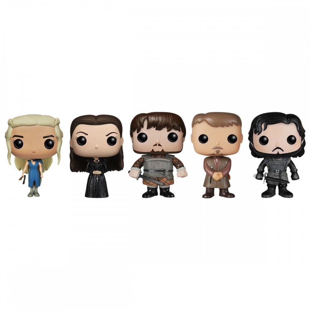 Los protagonistas y sus Funko