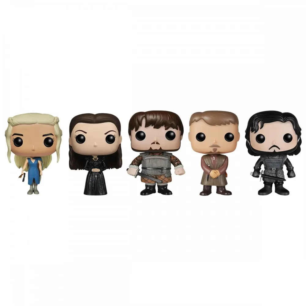 Los protagonistas y sus Funko