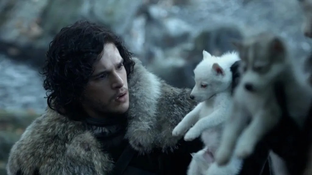 33 dibujos de Jon Snow y Ghost para usar como wallpaper