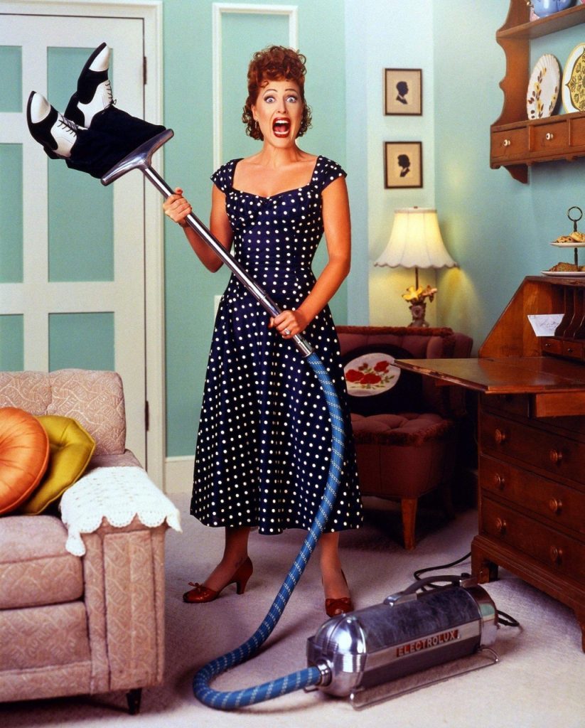 ¿Ya viste a Gillian Anderson transformada en Marilyn Monroe para American Gods?