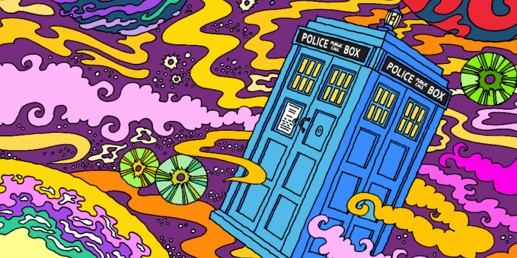 BBC lanza una espectacular App para colorear el universo de los Doctores
