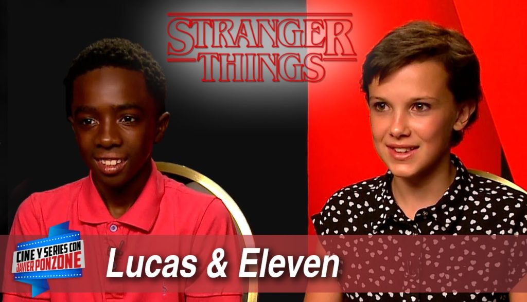 ¡Una charla con Eleven y Lucas!