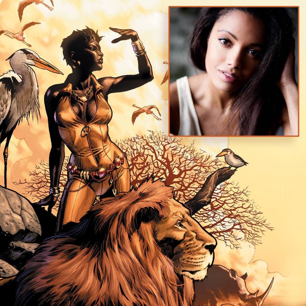 Con ustedes, Maisie Richardson-Sellers como la nueva Vixen en espectacular poster