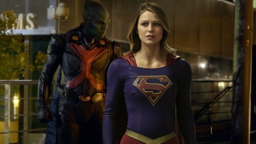 ¡Más fotos de Supergirl y Superman en acción!