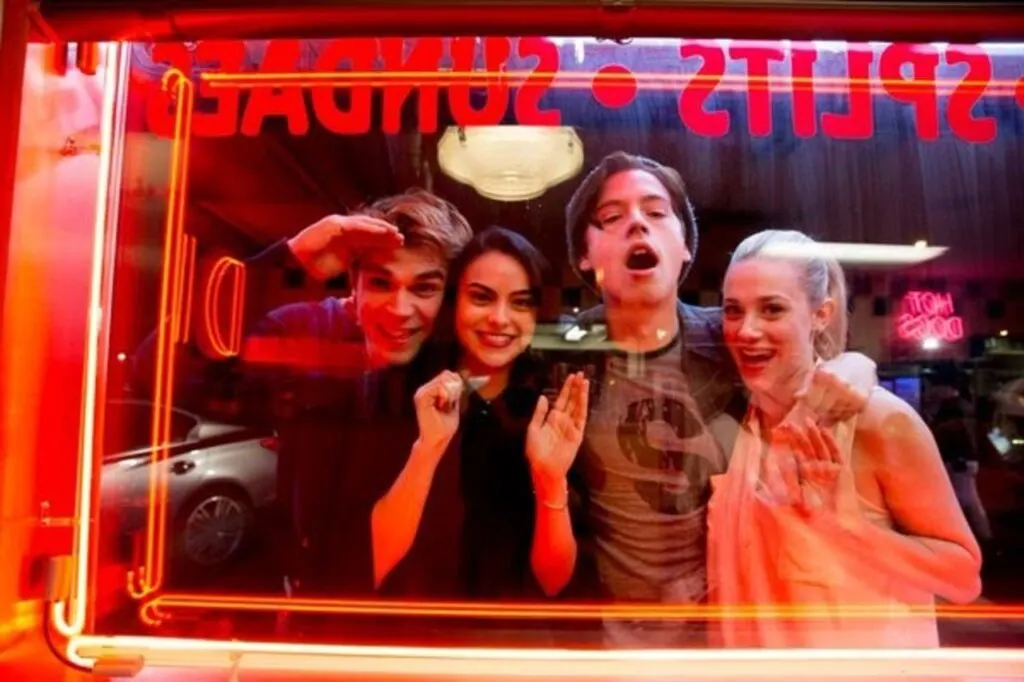 Algunas imágenes desde el set de Riverdale