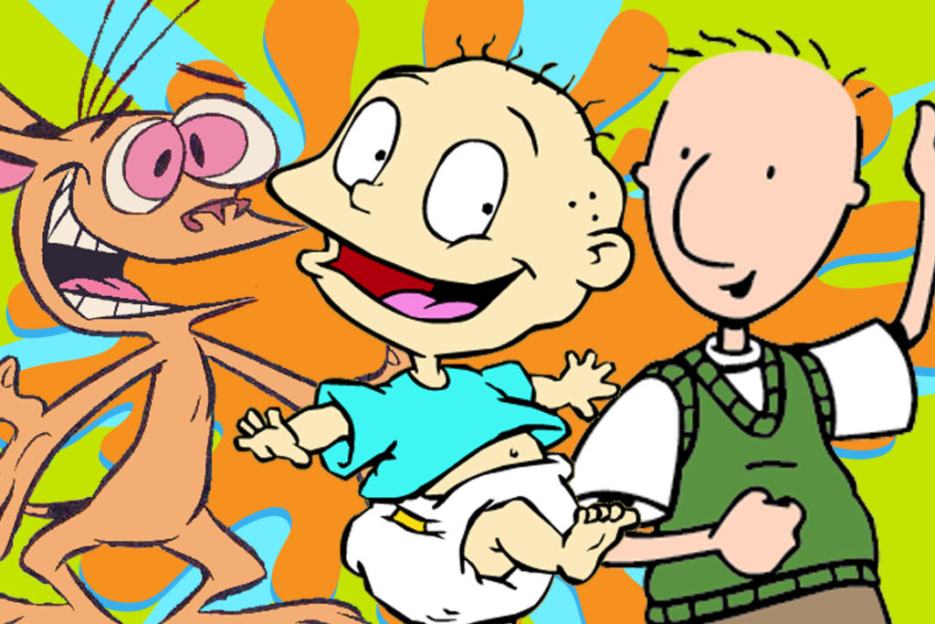 Los bocetos de los Nicktoons de los 90 que jamás habías visto