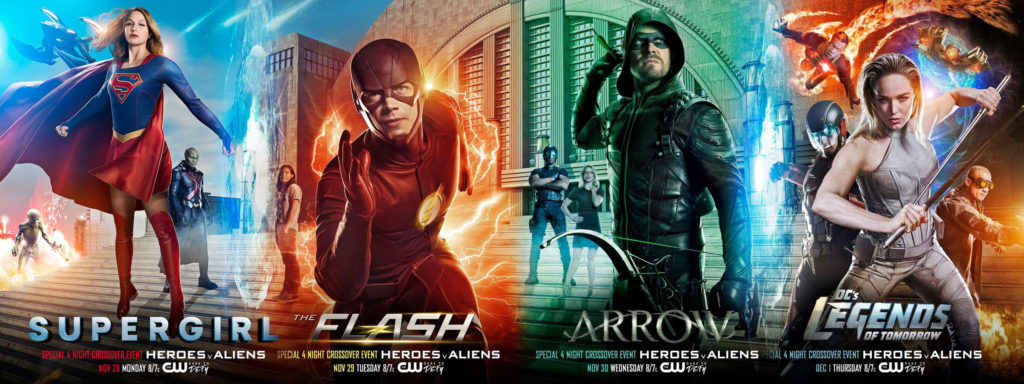 Nuevas promos, posters e imágenes del esperado cuádruple crossover de DC