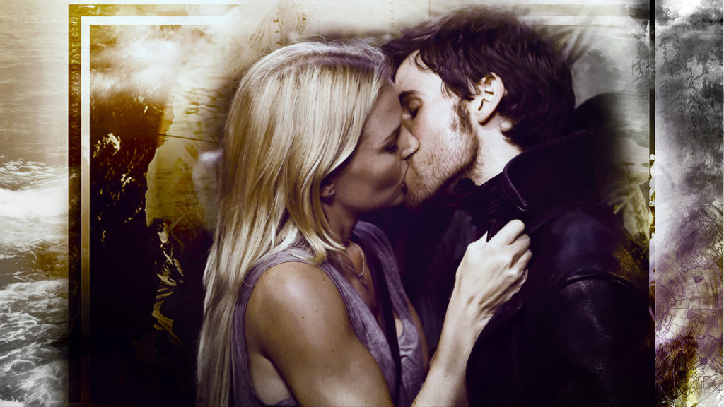 10 dibujos que ilustran el amor entre Hook y Emma