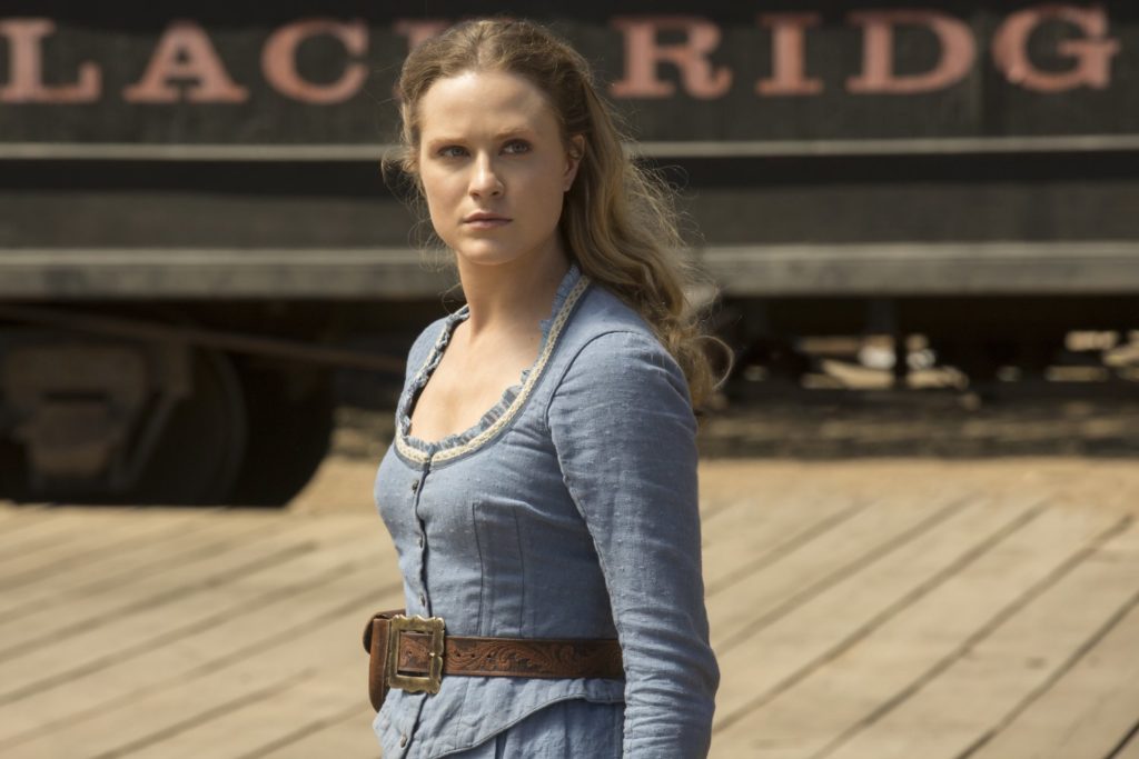 Evan Rachel Wood in Westworld