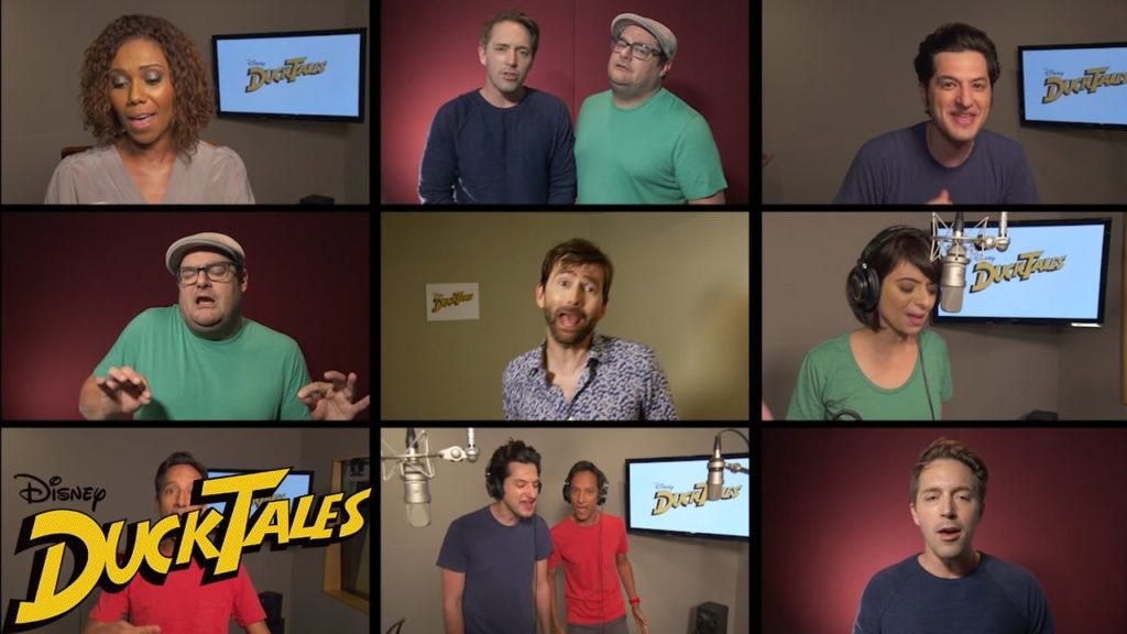 ¡El nuevo elenco de PatoAventuras cantando la intro!