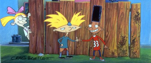 Los personajes de Oye Arnold, a sus 26 años
