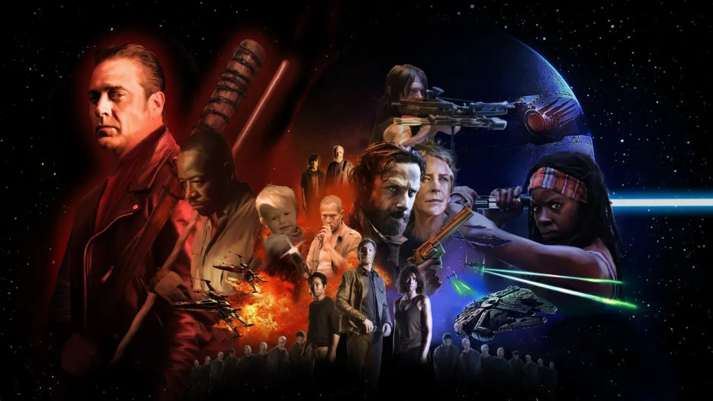 Zombie Wars: cuando la serie se filmó en una galaxia muy muy lejana