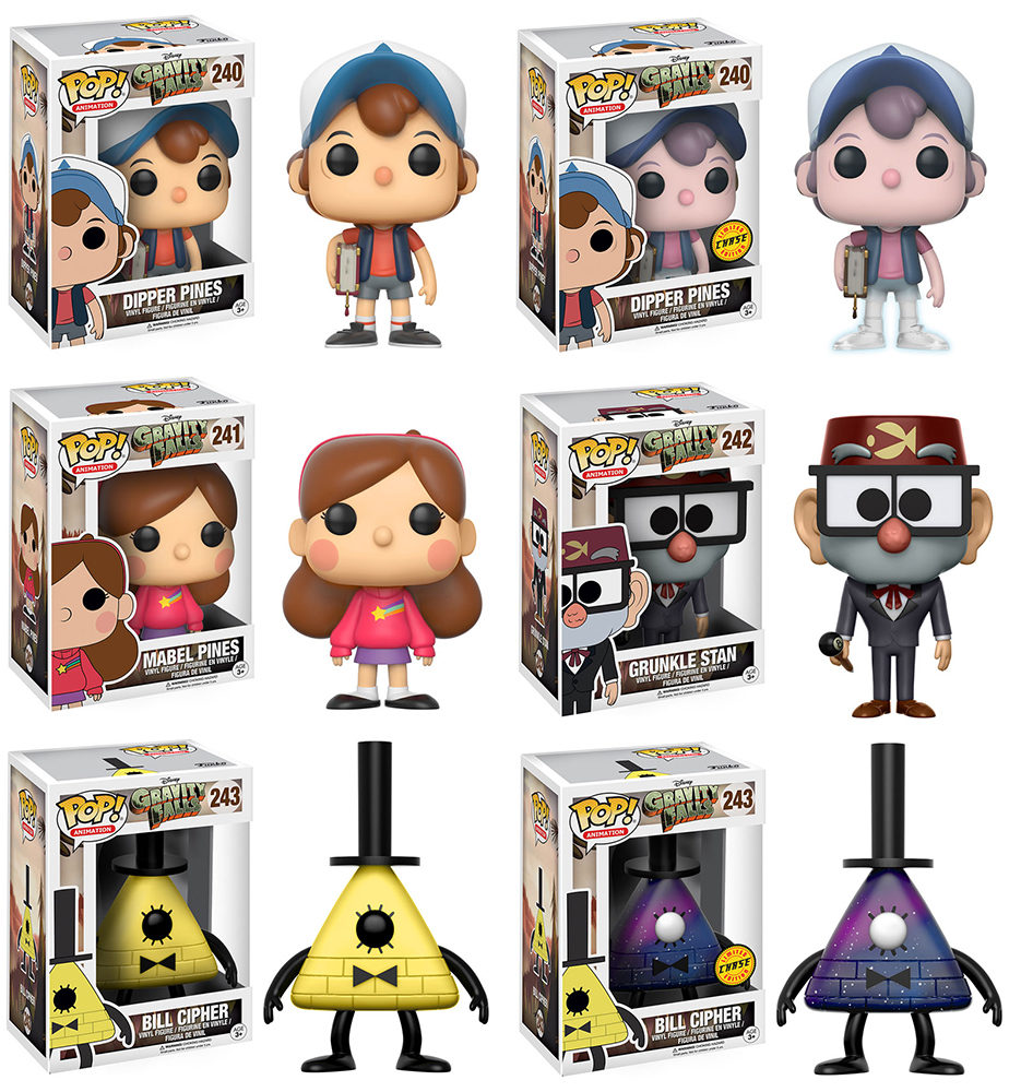Anuncios de Funko: Gravity Falls