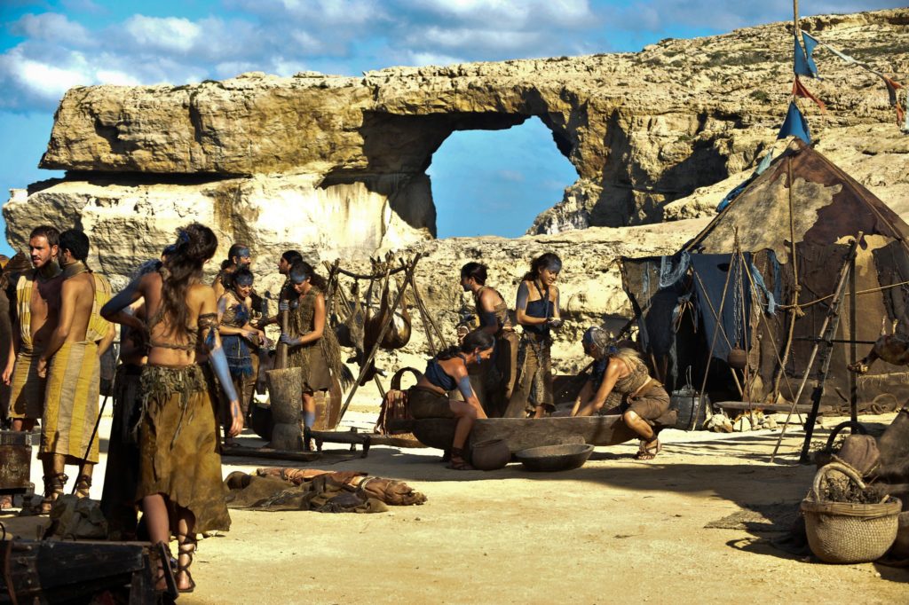 Se hunde el famoso arco donde Daenerys y Khal Drogo contrajeron matrimonio