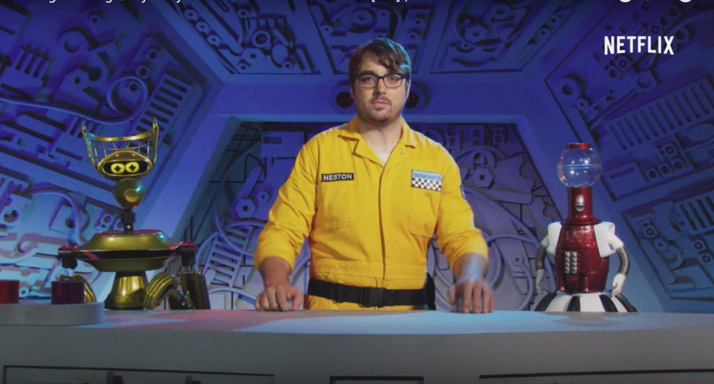 Netflix y un genial mash-up entre Mystery Science Theater 3000 y Stranger Things