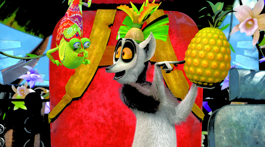 ¡A mover el bote con el Rey Julien!