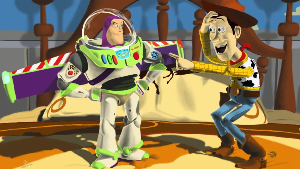 Las tres primeras temporadas de la serie se inspiraron en Toy Story