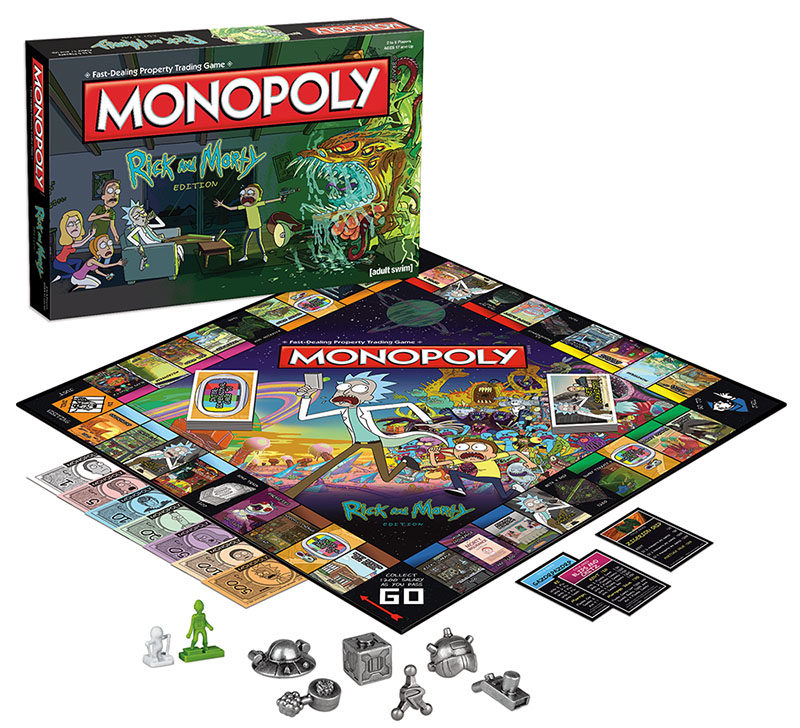 El Monopoly de la serie animada
