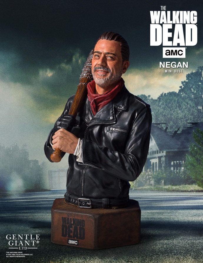 El busto de Negan para la Comic-Con de San Diego