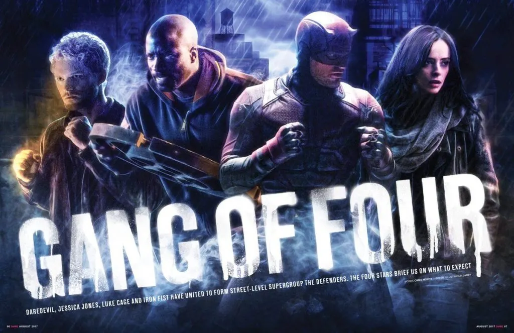 Con motivo de la Comic-Con, Marvel lanza posters para Defenders, Punisher y The Gifted