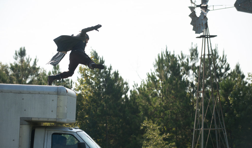 Un doble de acción sufre un grave accidente en el set