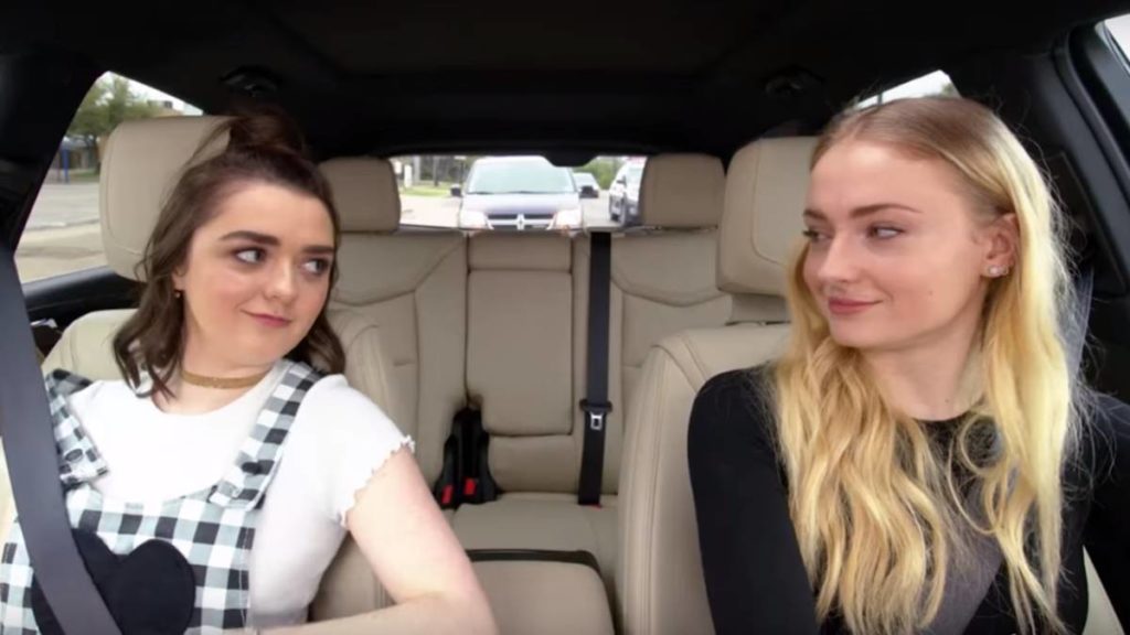 La intro del nuevo Carpool Karaoke es una parodia de Game of Thrones