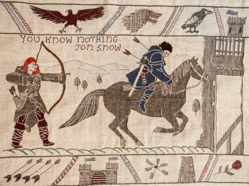 En Irlanda elaboran un tapiz gigante que relatará toda la serie