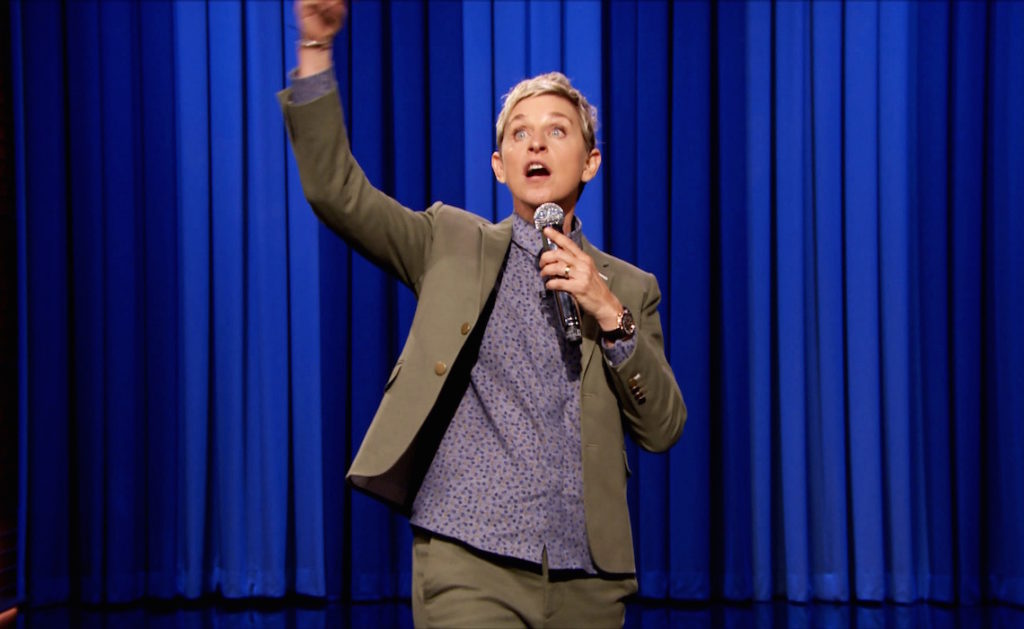 Ellen DeGeneres volvió al stand-up