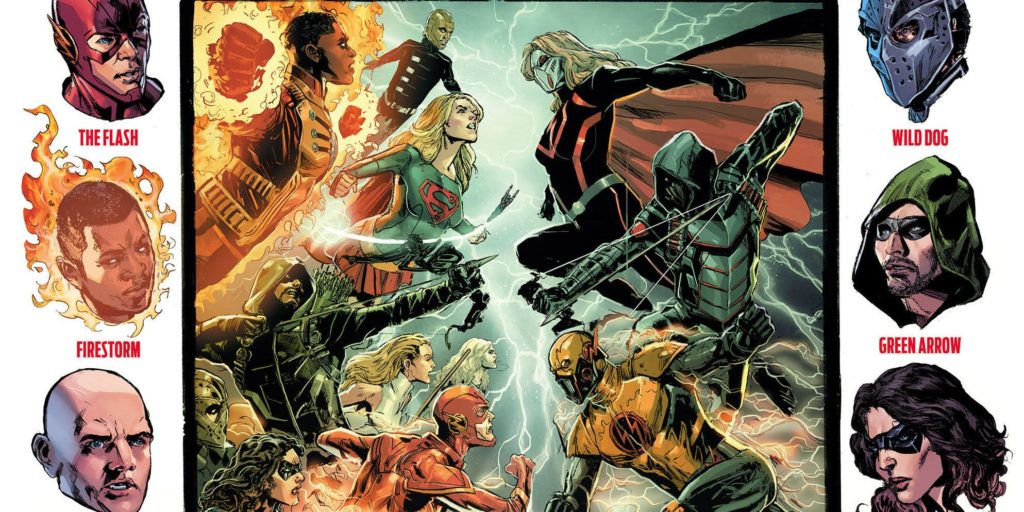 ¡Ya se filma el cuádruple crossover de DC y hay imágenes!