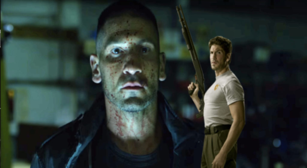 El genial encuentro de The Walking Dead y The Punisher en Twitter