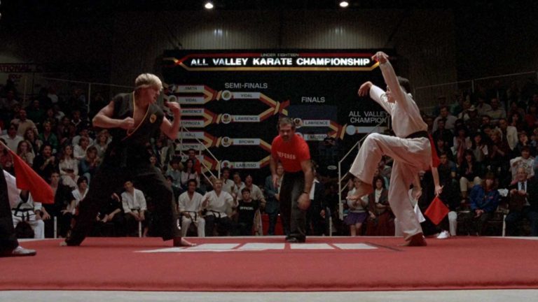 La primera imagen de Ralph Macchio y William Zabka en el set de la serie secuela de Karate Kid