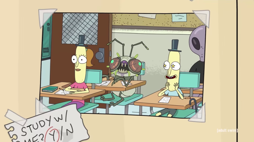 El mensaje de Acción de Gracias de la serie animada