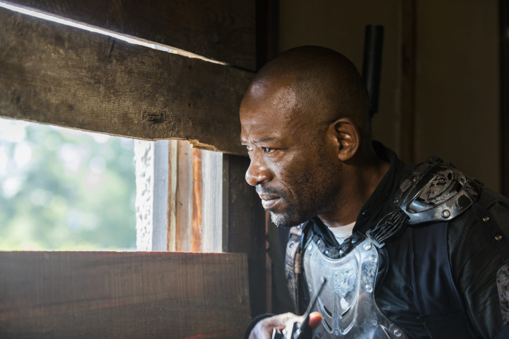 Lennie James con Frank Dillane y Alycia Debnam-Carey en las primeras fotos del crossover