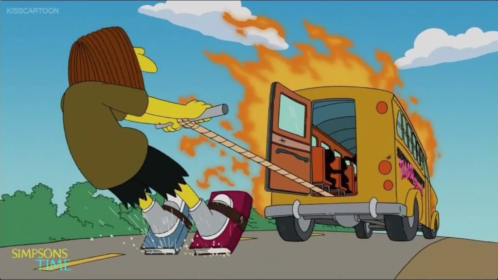 Esto hace un verdadero artista seriéfilo cuando se aburre en el transporte