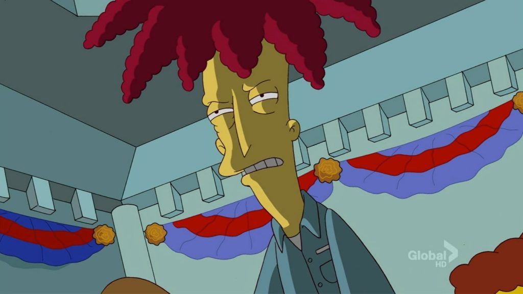 7 personas que convirtieron al peor enemigo de Bart en BOB PLANTIÑO