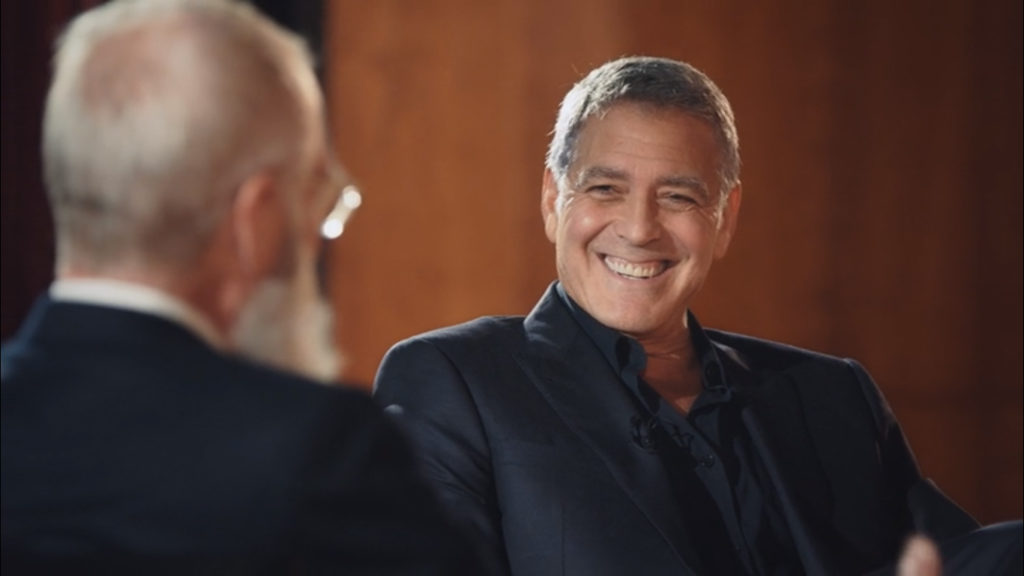 George Clooney es el segundo invitado de David Letterman