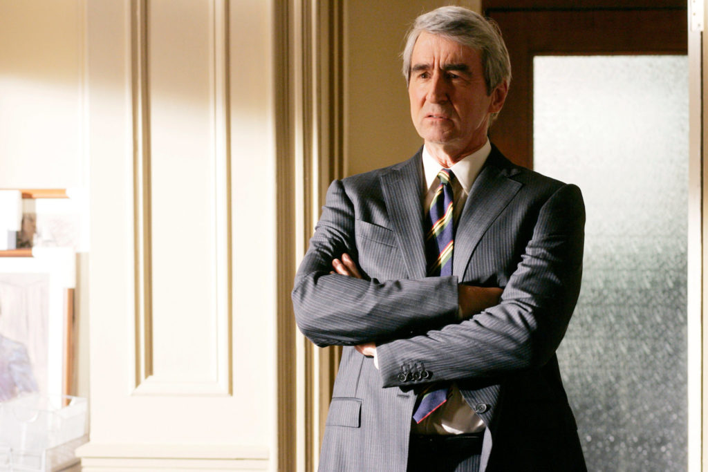 Imágenes del regreso de Sam Waterston a la franquicia